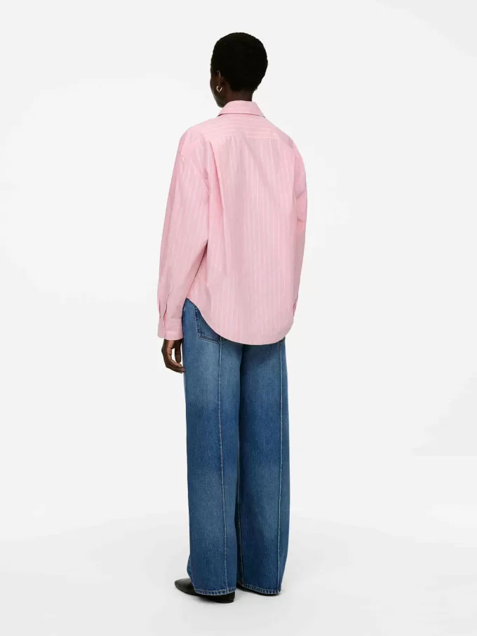 Übergroßes Baumwollhemd Übergroßes Baumwollhemd