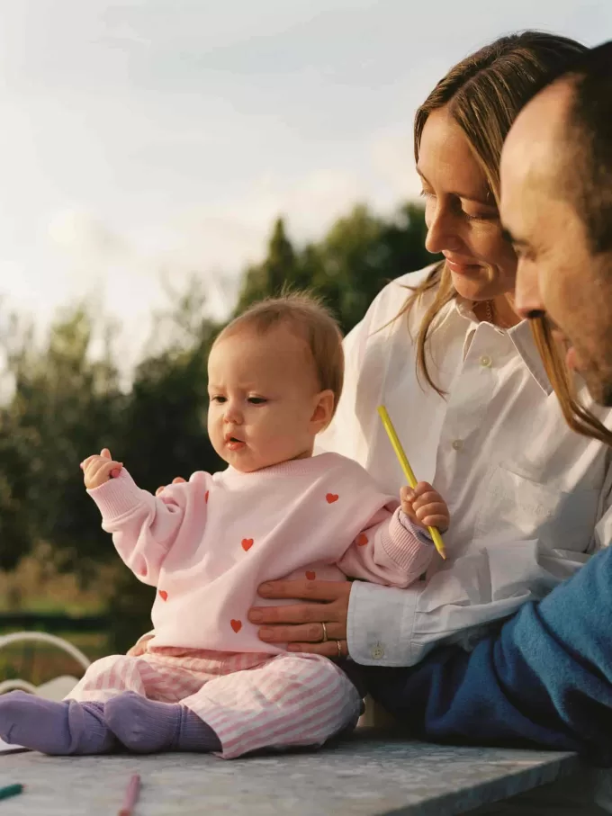 Besticktes Baumwoll-Sweatshirt Besticktes Baumwoll-Sweatshirt