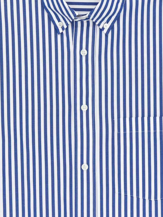 Übergroßes Popeline-Hemd Übergroßes Popeline-Hemd