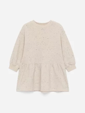 Übergroßes Sweatshirt-Kleid