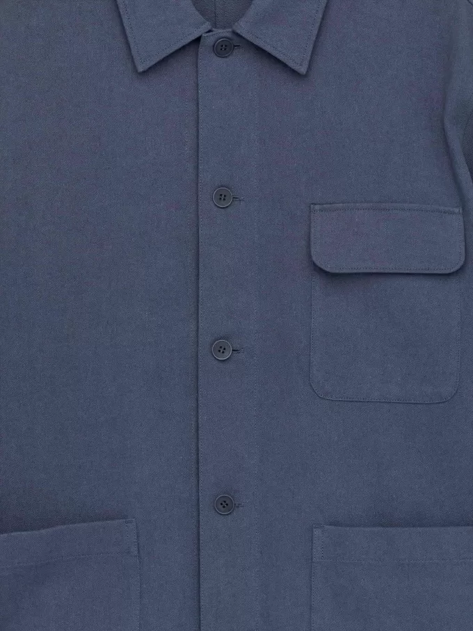 Überhemd aus Baumwolle/Leinen Überhemd aus Baumwolle/Leinen