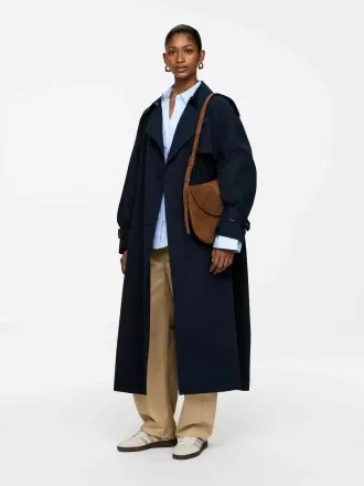 Umhängetasche aus Wildleder