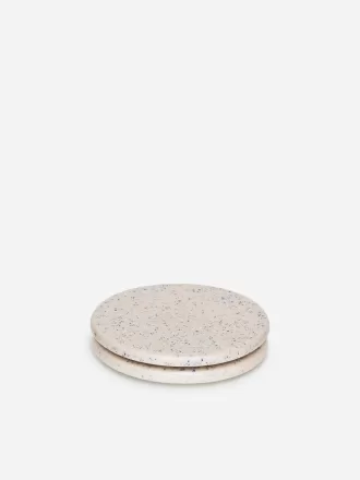 Untersetzer aus Steingut, 2er-Set