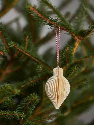 Wabenornamente im 2er-Set