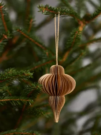 Wabenornamente im 2er-Set