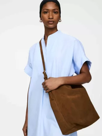 Wildleder-Einkaufstasche Wildleder-Einkaufstasche