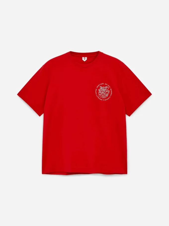 ARKET CAFÉ Kurzarm-T-Shirt ARKET CAFÉ Kurzarm-T-Shirt