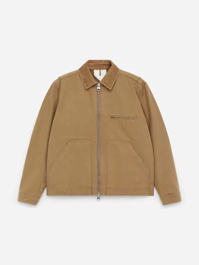 Baumwoll-Canvas-Jacke Baumwoll-Canvas-Jacke