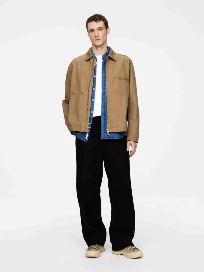 Baumwoll-Canvas-Jacke Baumwoll-Canvas-Jacke