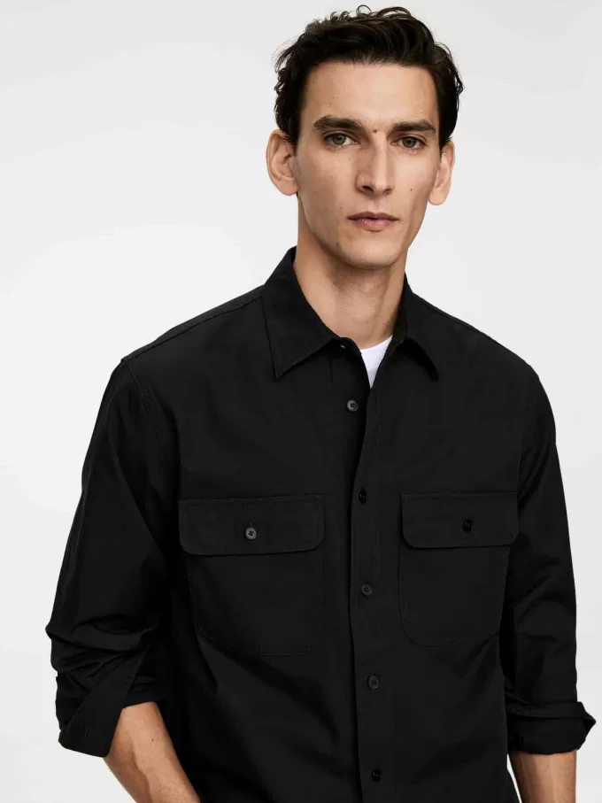 Baumwoll-Overshirt Baumwoll-Overshirt