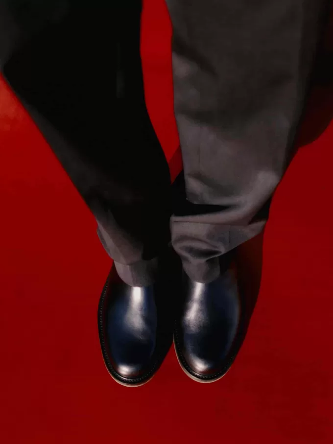 Chelsea-Stiefel aus Leder Chelsea-Stiefel aus Leder