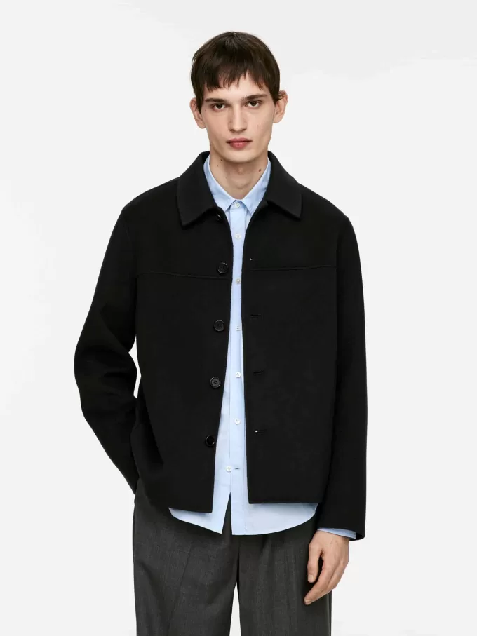 Doubleface-Jacke aus Wollmischung Doubleface-Jacke aus Wollmischung