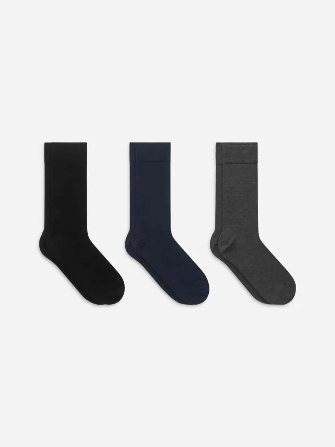 Einfarbige Socken im 3er-Set Einfarbige Socken im 3er-Set