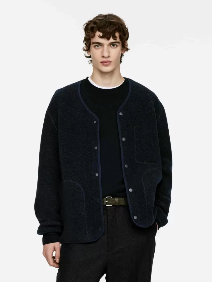 Fleecejacke aus Wollmischung Fleecejacke aus Wollmischung