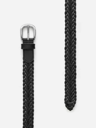 Geflochtener Ledergürtel