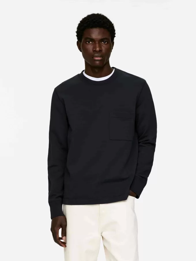 Gerade geschnittenes Sweatshirt Gerade geschnittenes Sweatshirt