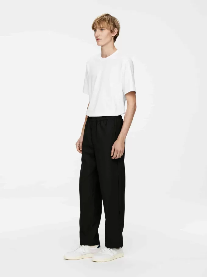 Hopsack-Hose mit Kordelzug Hopsack-Hose mit Kordelzug