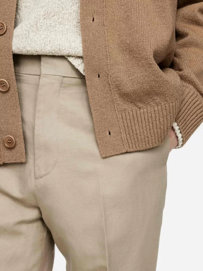 Hose aus Leinen-Baumwolle Hose aus Leinen-Baumwolle