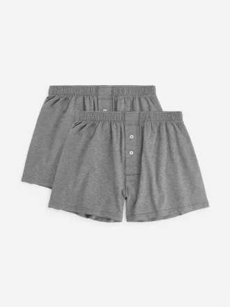 Jersey-Boxershorts, 2er-Set