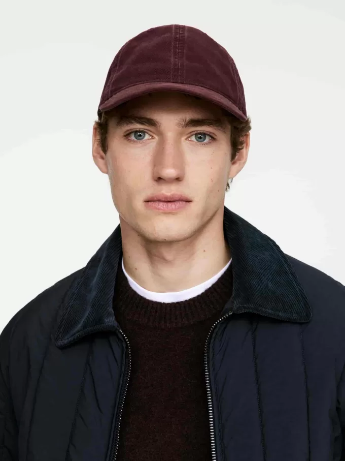 Kappe aus gewaschener Baumwolle Kappe aus gewaschener Baumwolle