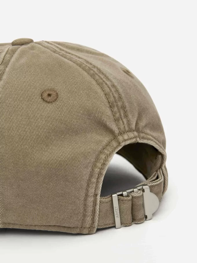 Kappe aus gewaschener Baumwolle