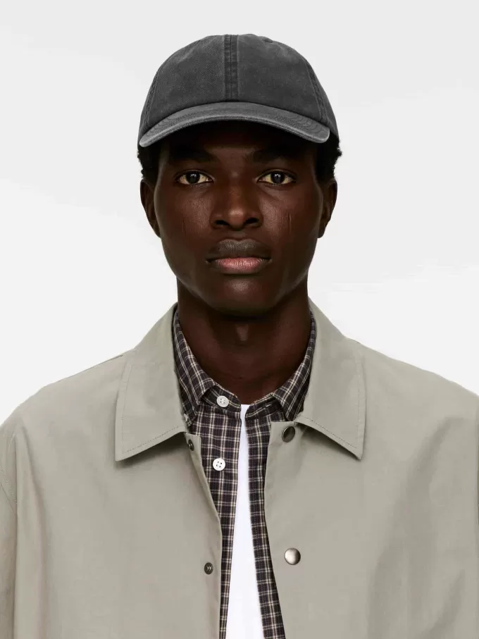 Kappe aus gewaschener Baumwolle Kappe aus gewaschener Baumwolle