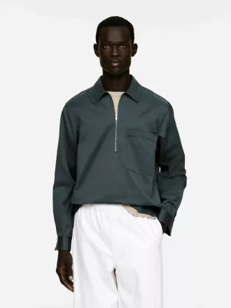 Lässiges Pop-Over-Shirt