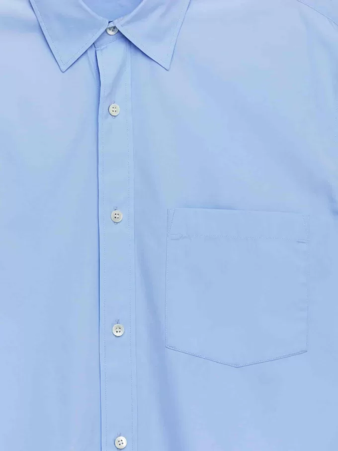 Lässiges Popeline-Hemd Lässiges Popeline-Hemd