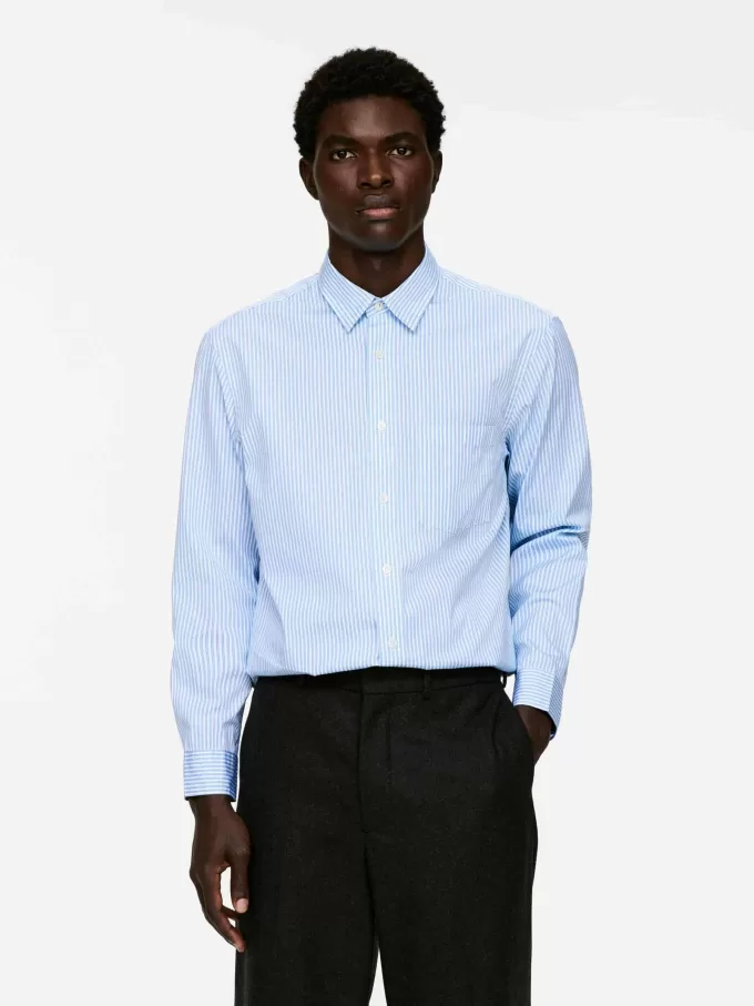 Lässiges Popeline-Hemd