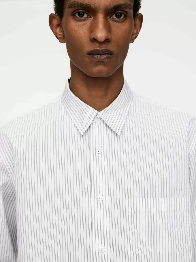 Lässiges Popeline-Hemd