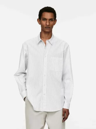 Lässiges Popeline-Hemd