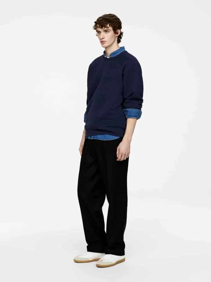 Locker geschnittenes Sweatshirt Locker geschnittenes Sweatshirt