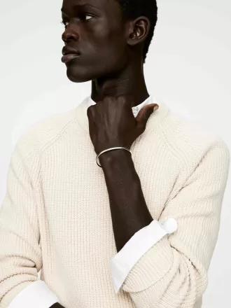 Manschettenarmband aus Sterlingsilber