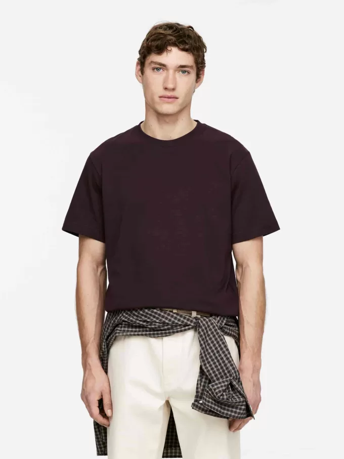 Mittelschweres T-Shirt Mittelschweres T-Shirt