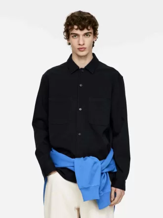 Overshirt aus Baumwolltwill