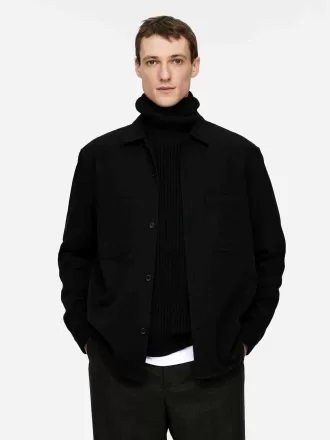 Overshirt aus Baumwolltwill