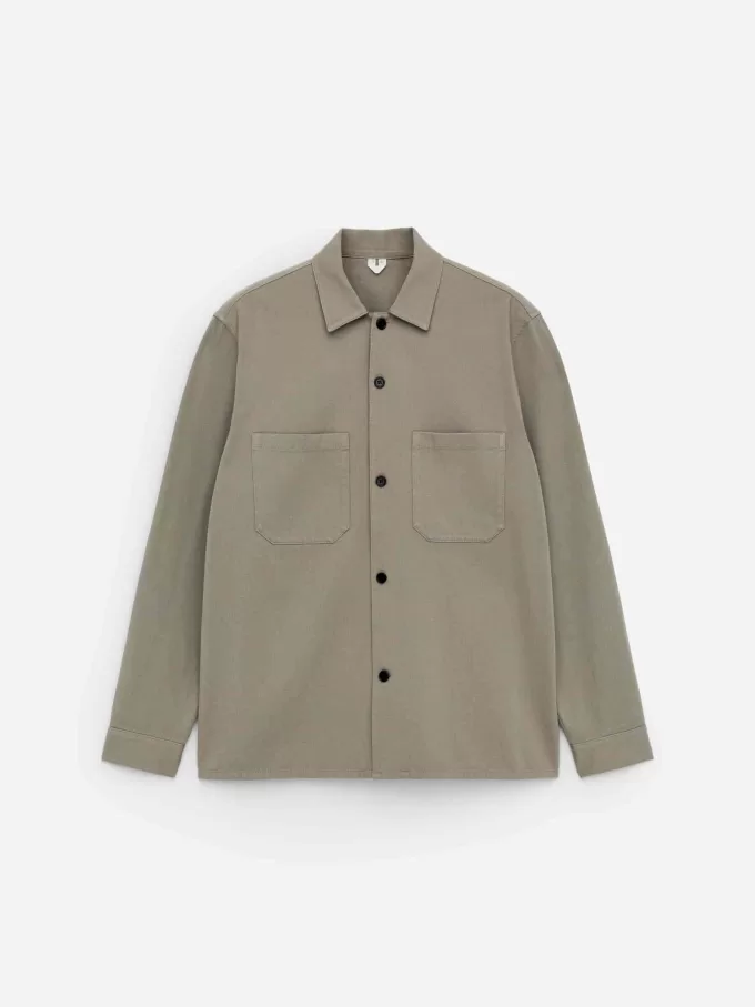 Overshirt aus Baumwolltwill Overshirt aus Baumwolltwill