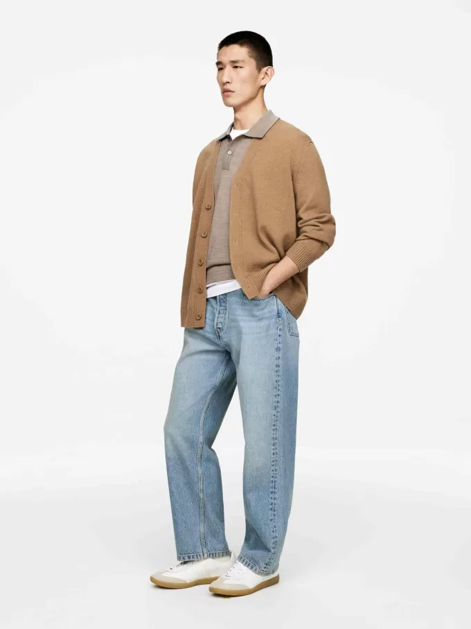 Poloshirt aus Wolle Poloshirt aus Wolle