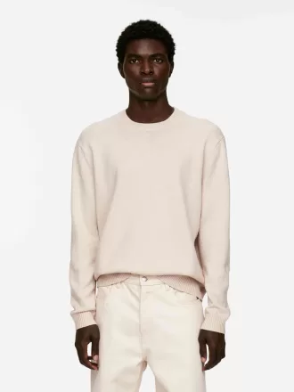 Pullover aus Wolle und Baumwolle