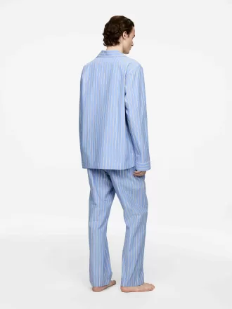 Pyjama-Hemd aus Popeline Pyjama-Hemd aus Popeline