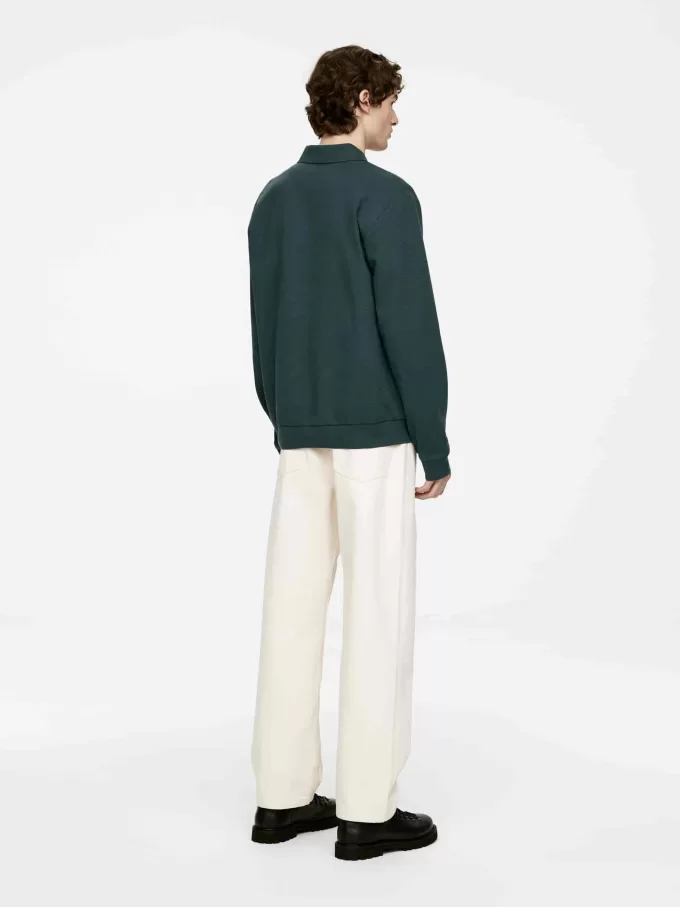 Strickjacke aus Baumwolljersey Strickjacke aus Baumwolljersey