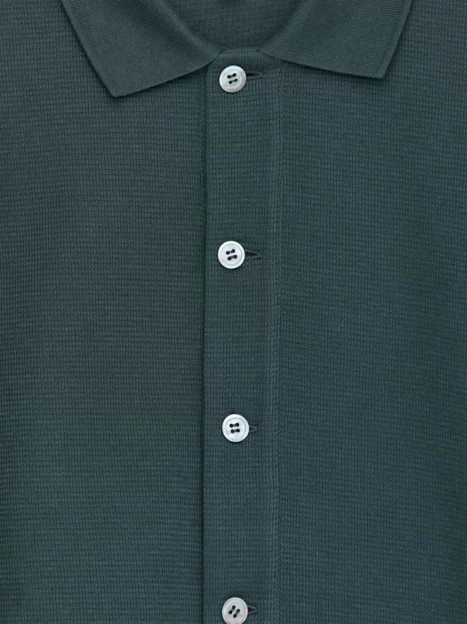 Strickjacke aus Baumwolljersey Strickjacke aus Baumwolljersey