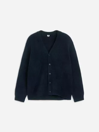 Strickjacke aus Woll-Alpaka-Mischung