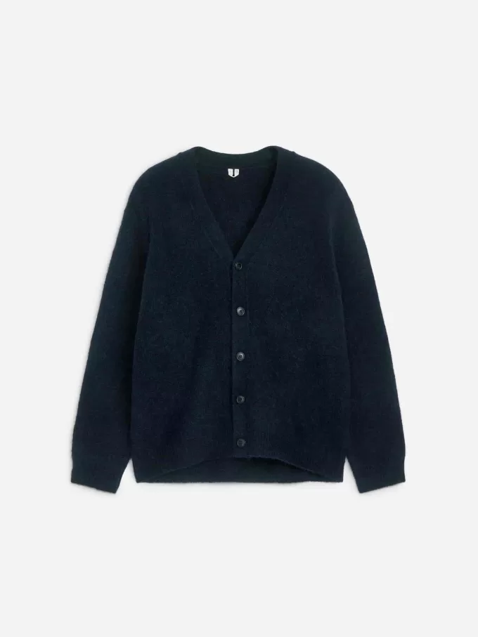 Strickjacke aus Woll-Alpaka-Mischung Strickjacke aus Woll-Alpaka-Mischung