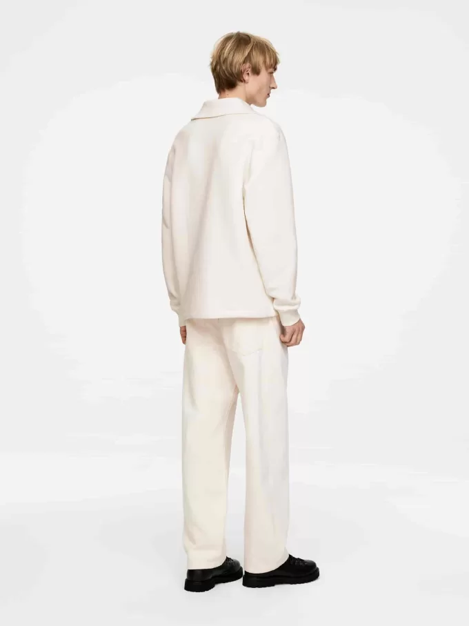 Sweatshirt mit halbem Reißverschluss Sweatshirt mit halbem Reißverschluss