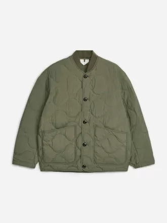 Upcycled Daunenfutterjacke