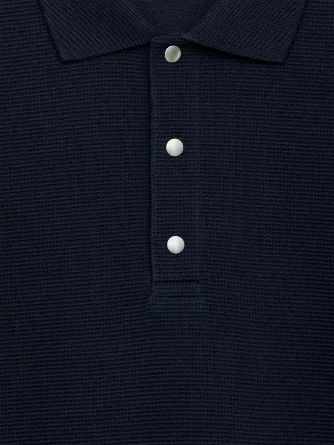 Waffel-Poloshirt Waffel-Poloshirt