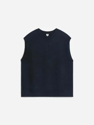 Weste aus Alpaka-Woll-Mischung Weste aus Alpaka-Woll-Mischung